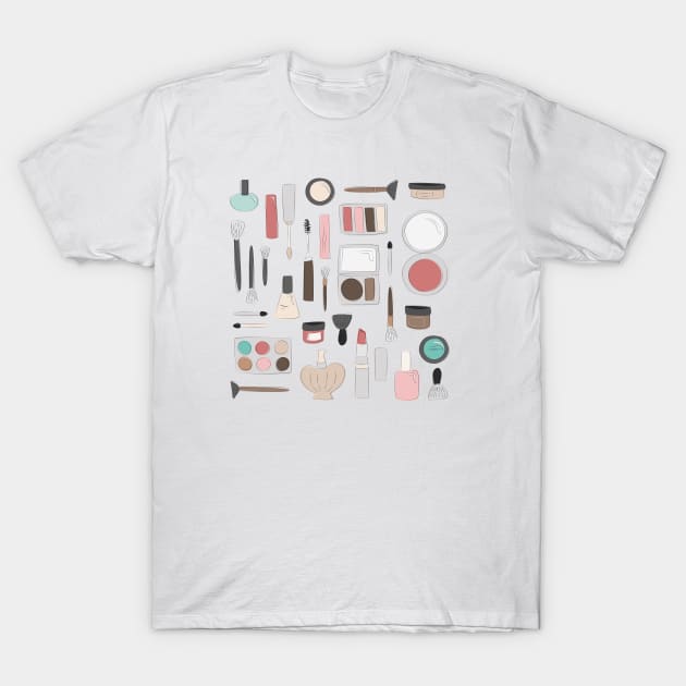 Let's Makeup T-Shirt by sixhours